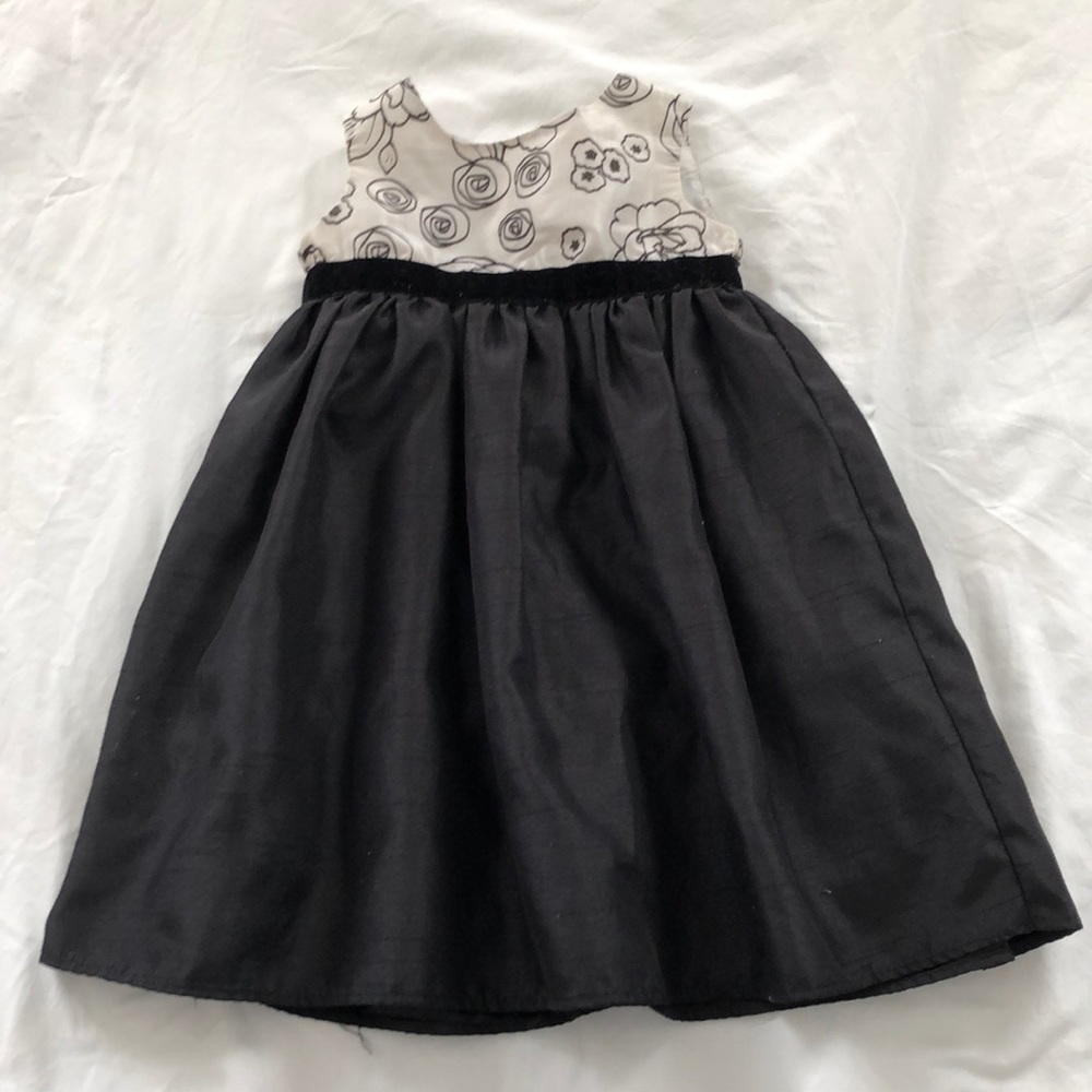 Black and white dress